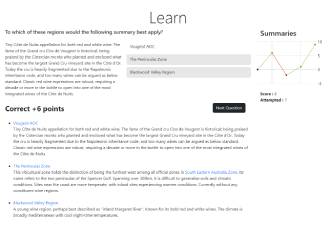 Interactive Learn Screenshot