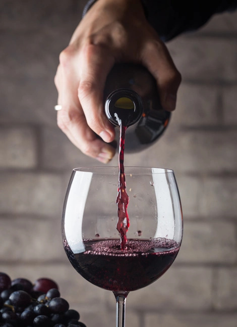 Wine pouring